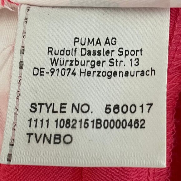 Puma Classic Pounce 11" Stylish Poly Blend Bermuda Golf Shorts Pink Sz 12 UK - Picture 13 of 15